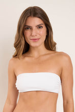 Laad de afbeelding in de Gallery-viewer, Gallery: Rio De Sol Top Top Sand-White Bandeau-Reto