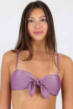 Laad de afbeelding in de Gallery-viewer, Gallery: Rio De Sol Top Top Shimmer-Harmonia Bandeau-Knot
