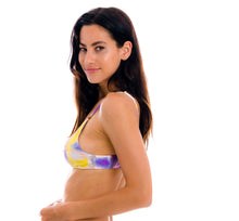 Laad de afbeelding in de Gallery-viewer, Image 08: Rio De Sol Top Top Tiedye-Purple Bralette