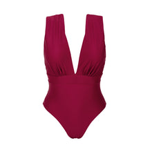 Laad de afbeelding in de Gallery-viewer, Product Front: Rio De Sol One-Piece Touch-Carmim Anne