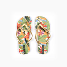 Laad de afbeelding in de Gallery-viewer, Product Front: Rio De Sol Flip-Flop Tropical Slim