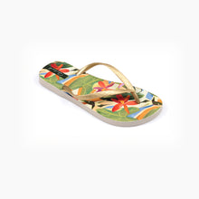 Laad de afbeelding in de Gallery-viewer, Product Back: Rio De Sol Flip-Flop Tropical Slim