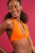Laad de afbeelding in de Gallery-viewer, Image 09: Rio De Sol Top Top Dots-Orange Kate
