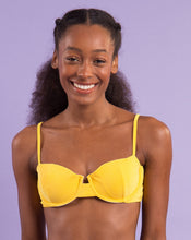 Laad de afbeelding in de Gallery-viewer, Image 09: Rio De Sol Top Top Malibu-Yellow Balconet
