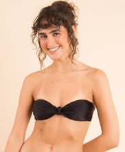 Laad de afbeelding in de Gallery-viewer, Image 08: Rio De Sol Top Top Shimmer-Black Bandeau-Joy
