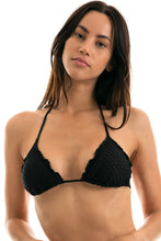 Laad de afbeelding in de Gallery-viewer, Gallery: Rio De Sol Top Top Kiwanda Preto Frufru
