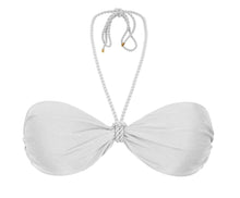 Laad de afbeelding in de Gallery-viewer, Product Front: Rio De Sol Top Top Shimmer-White Twist
