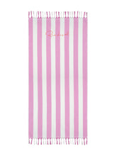 Laad de afbeelding in de Gallery-viewer, Product Front: Rio De Sol Beach Towel Fouta Rosa
