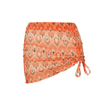 Laad de afbeelding in de Gallery-viewer, Product Front: Rio De Sol Beach Skirt Maracai Mini Skirt Ruched
