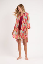 Laad de afbeelding in de Gallery-viewer, Image 04: Rio De Sol Shirtdress Sea-Bloom Chemise Gabriele
