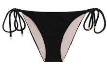 Laad de afbeelding in de Gallery-viewer, Product Front: Rio De Sol Bottom Bottom Shimmer-Black Ibiza-Comfy
