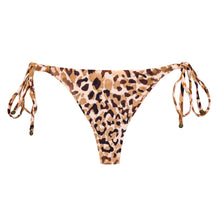 Laad de afbeelding in de Gallery-viewer, Product Front: Rio De Sol Bottom Bottom Leopard Cheeky-Micro
