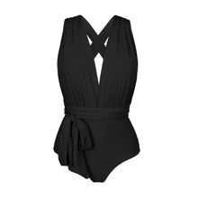 Laad de afbeelding in de Gallery-viewer, Product Front: Rio De Sol One-Piece Nero Marina
