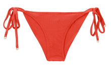 Laad de afbeelding in de Gallery-viewer, Product Front: Rio De Sol Bottom Bottom Malibu-Chili Cheeky-Tie
