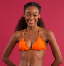 Laad de afbeelding in de Gallery-viewer, Image 10: Rio De Sol Top Top Dots-Orange Frufru
