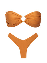 Laad de afbeelding in de Gallery-viewer, Product Front: Rio De Sol Set Set Shimmer-Nocciola Mavi Nara
