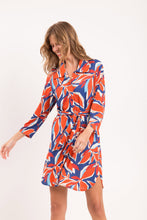 Laad de afbeelding in de Gallery-viewer, Image 11: Rio De Sol Shirtdress Leaves Chemise
