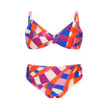 Laad de afbeelding in de Gallery-viewer, Product Front: Rio De Sol Girl's Two-Piece Funny Bikini-Kids
