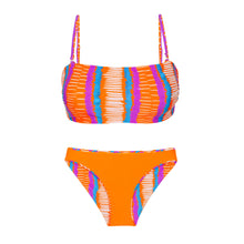 Laad de afbeelding in de Gallery-viewer, Product Back: Rio De Sol Set Set Stripes Bandeau-Reto Essential-Comfy
