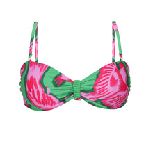 Laad de afbeelding in de Gallery-viewer, Product Front: Rio De Sol Top Top Parrots Bandeau-Crispy
