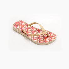 Laad de afbeelding in de Gallery-viewer, Product Back: Rio De Sol Flip-Flop Floral-Scales Slim
