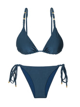 Laad de afbeelding in de Gallery-viewer, Product Front: Rio De Sol Set Set Shimmer-Shark Lia-Noa Lacinho
