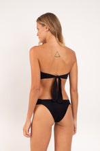 Laad de afbeelding in de Gallery-viewer, Model Back: Rio De Sol Top Top Malibu-Black Mavi
