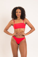 Laad de afbeelding in de Gallery-viewer, Image 06: Rio De Sol Set Set Rouge Bandeau-Reto Nice-Fio
