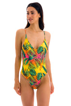 Laad de afbeelding in de Gallery-viewer, Model Front: Rio De Sol One-Piece Sun-Sation Hype
