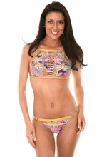 Laad de afbeelding in de Gallery-viewer, Model Front: Rio De Sol Set Mundomix Cropped
