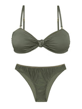 Laad de afbeelding in de Gallery-viewer, Product Front: Rio De Sol Set Set Croco Bandeau-Joy Essential
