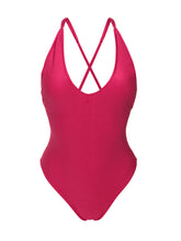 Laad de afbeelding in de Gallery-viewer, Product Front: Rio De Sol One-Piece Shimmer-Desejo Sunny
