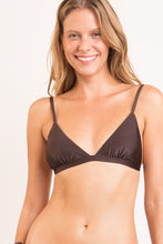 Laad de afbeelding in de Gallery-viewer, Gallery: Rio De Sol Top Top Shimmer-Coffee Tri-Fixo
