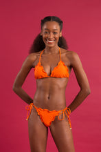 Laad de afbeelding in de Gallery-viewer, Image 10: Rio De Sol Set Set Dots-Orange Frufru
