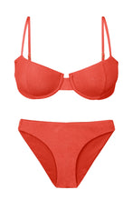 Laad de afbeelding in de Gallery-viewer, Product Front: Rio De Sol Set Set Malibu-Chili Balconet Essential-Comfy
