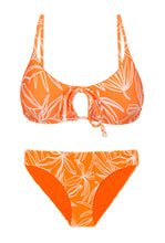 Laad de afbeelding in de Gallery-viewer, Product Front: Rio De Sol Set Set Trail-Orange Tank-Tie Essential-Comfy
