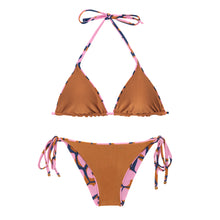 Laad de afbeelding in de Gallery-viewer, Product Back: Rio De Sol Set Set Amore-Pink Tri-Inv Lacinho
