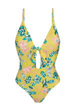 Laad de afbeelding in de Gallery-viewer, Product Front: Rio De Sol One-Piece Florescer Hype No
