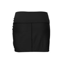 Laad de afbeelding in de Gallery-viewer, Product Back: Rio De Sol Beach Skirt Nero Skirt-Knot
