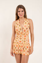 Laad de afbeelding in de Gallery-viewer, Image 05: Rio De Sol Mini Dress Mosaico Low Cut Dress
