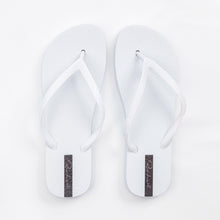 Laad de afbeelding in de Gallery-viewer, Product Front: Rio De Sol Flip-Flop White Slim
