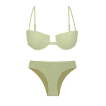 Laad de afbeelding in de Gallery-viewer, Product Front: Rio De Sol Set Set Brisa-Pistache Juliette Essential
