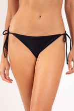 Laad de afbeelding in de Gallery-viewer, Gallery: Rio De Sol Bottom Bottom Shimmer-Black Ibiza-Comfy-Gold
