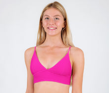 Laad de afbeelding in de Gallery-viewer, Gallery: Rio De Sol Top Top Cotele-Amaranto Tri-Tank

