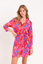 Laad de afbeelding in de Gallery-viewer, Image 09: Rio De Sol Shirtdress Flavors Chemise
