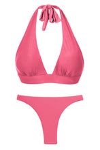 Laad de afbeelding in de Gallery-viewer, Product Front: Rio De Sol Set Set Confetti Halter-Cos Leblon-Fio
