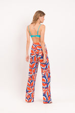 Laad de afbeelding in de Gallery-viewer, Image 08: Rio De Sol Beach Trousers Leaves Wide Pants
