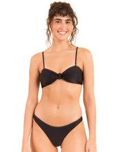 Laad de afbeelding in de Gallery-viewer, Gallery: Rio De Sol Set Set Shimmer-Black Bandeau-Joy Essential
