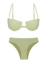 Laad de afbeelding in de Gallery-viewer, Product Front: Rio De Sol Set Set Brisa-Pistache Juliette Essential
