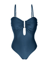Laad de afbeelding in de Gallery-viewer, Product Front: Rio De Sol One-Piece Shimmer-Shark Sara-Op
